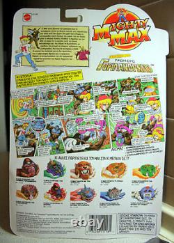 Rare Vintage Mighty Max Doom Zones Ape King Grec Mattel 1993 Nouveau Scellé