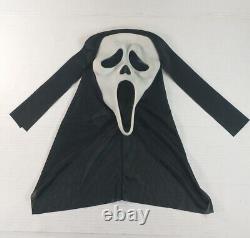 Rare Vintage Scream Ghost Face Masque Fun World / Pâques Illimité! Halloween Glow