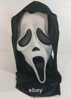 Rare Vintage Scream Ghost Face Masque Fun World / Pâques Illimité! Halloween Glow