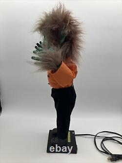 Rare Vintage Telco Green Beast Man Halloween Motion-ette 24 Figure Works
 <br/> 
Rareté Vintage Telco Green Beast Man Halloween Motion-ette 24 Figure Works