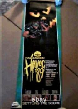 Rare Vintage Wcw Halloween Havoc 89' Settling The Score, Flair, Sting, Luger, F