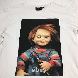 Rare Vtg Childs Play 2 Chucky Doll Universal Studios Licensed T Shirt Small 90s