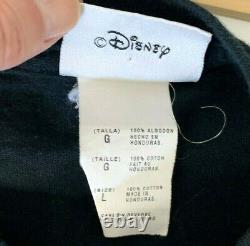 Rare Vtg L Disney World Villains T Shirt 90s Cruella De VIL Scar Chernabog Htf