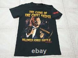 Rares Contes Des Années 90 De La Malédiction Crypt Vintage T Shirt De Crypt Keeper Halloween