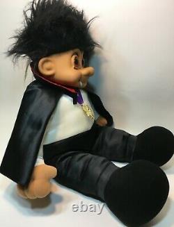 Russ Troll Doll Count Dracula Rare Vampire Halloween Jumbo 27 X-large Jouet