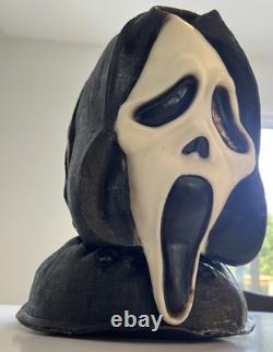 SCREAM GHOSTFACE Tête RARE VINTAGE HALLOWEEN PÂQUES FUN WORLD BUSTE EN LATEX