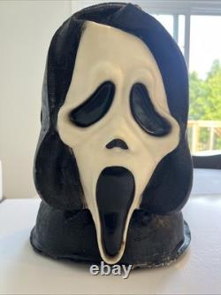 SCREAM GHOSTFACE Tête RARE VINTAGE HALLOWEEN PÂQUES FUN WORLD BUSTE EN LATEX