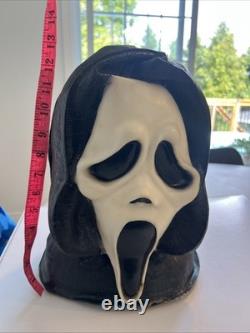 SCREAM GHOSTFACE Tête RARE VINTAGE HALLOWEEN PÂQUES FUN WORLD BUSTE EN LATEX