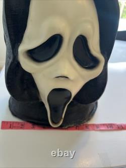 SCREAM GHOSTFACE Tête RARE VINTAGE HALLOWEEN PÂQUES FUN WORLD BUSTE EN LATEX