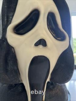 SCREAM GHOSTFACE Tête RARE VINTAGE HALLOWEEN PÂQUES FUN WORLD BUSTE EN LATEX