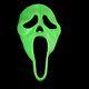 Scream Masque Vintage Ghost Face Fun World Luminescent (rare) Voir Toutes Les Photos