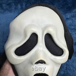 SCREAM Masque Vintage Ghost Face Fun World Luminescent (RARE) Voir toutes les photos