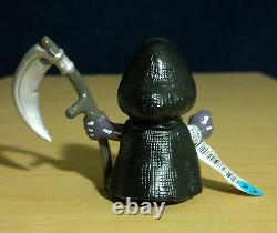 Schtroumpfs Grim Reaper Schtroumpf D'halloween 20545 Figurine Rare Schleich Vieux Jouet Pvc