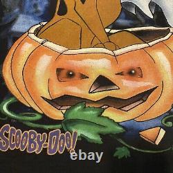Scooby-doo Halloween Pumpkin T-shirt Vintage Mens Sz XL Hanna-barbera 90s Rare