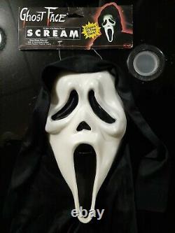 Scream Mask Reshoot Glow Tagged Td Ghostface Extremely Rare Vintage Halloween
