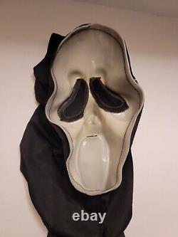 Scrée Mask Fantôme Fun World Div. Véritable Vintage Rare 90's Glow In The Dark