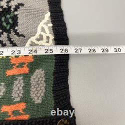 Signatures Northern Isle Rare Vintage Halloween Cardigan Tricot Épais