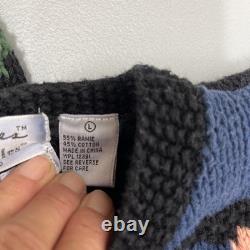 Signatures Northern Isle Rare Vintage Halloween Cardigan Tricot Épais