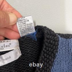 Signatures Northern Isle Rare Vintage Halloween Cardigan Tricot Épais