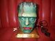 Super Rare Frankenstein Président Lampe Monstre Vintage Halloween Horror Utilisé