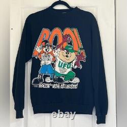 Sweatshirt Jerzees Vintage Rare des années 80 Halloween avec Bugs et Taz Taille L