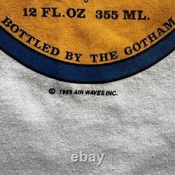 T-shirt Halloween Budweiser Batman Batwiser SUPER RARE Vintage 1989 XXL