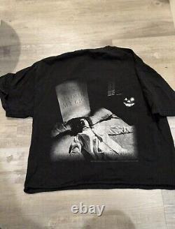 T-shirt Halloween Michael Myers Vintage RARE XL Bleu Raisin