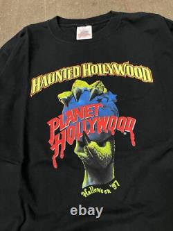 T-shirt Halloween Vintage Planet Hollywood 1997 Rare