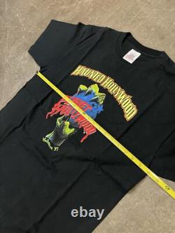 T-shirt Halloween Vintage Planet Hollywood 1997 Rare