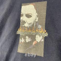 T-shirt Halloween Vintage SERIAL KILLER Michael Myers Taille XL Fabriqué aux USA Années 90 Rare