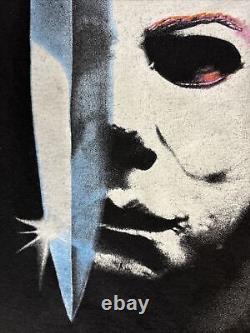 T-shirt Vintage 1998 Halloween 20 Ans de Terreur Masque de Michael Myers Rare XL