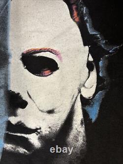 T-shirt Vintage 1998 Halloween 20 Ans de Terreur Masque de Michael Myers Rare XL