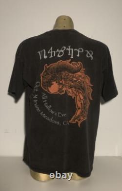 T-shirt Vintage Samhain XL USA années 80 Noir Halloween Danzig Misfits Rare Punk