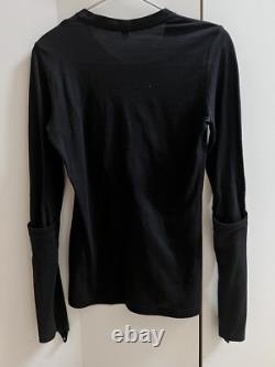 T-shirt à manches longues d'époque Halloween pour femmes Helmut Lang, très rare et vintage