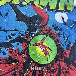 T-shirt graphique SPAWN Todd McFarlane 1993 en édition limitée XL - DC Marvel VTG