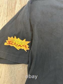 T-shirt privé RARE PROMO Halloween Horror Night Vintage années 90 XL