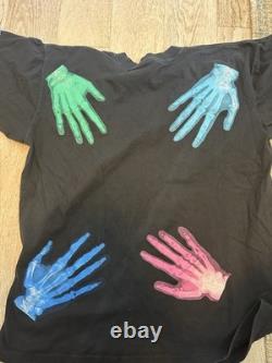 T-shirt privé RARE PROMO Halloween Horror Night Vintage années 90 XL