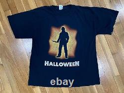 T-shirt promotionnel rare de film d'horreur Vintage Halloween Michael Myers 2004, taille XL