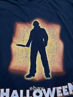T-shirt promotionnel rare de film d'horreur Vintage Halloween Michael Myers 2004, taille XL