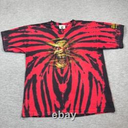 T-shirt rare de la Nuit d'Horreur d'Halloween Vintage IX 1999 Momie Universal Studios Taille Large