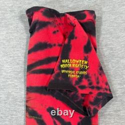 T-shirt rare de la Nuit d'Horreur d'Halloween Vintage IX 1999 Momie Universal Studios Taille Large