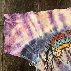 T-shirt rare de la tournée d'automne 1994 du Grateful Dead taille XL, Halloween, style vintage tie-dye