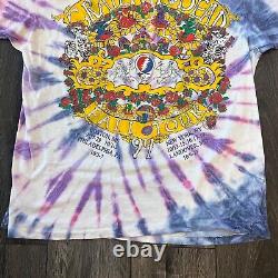 T-shirt rare de la tournée d'automne 1994 du Grateful Dead taille XL, Halloween, style vintage tie-dye