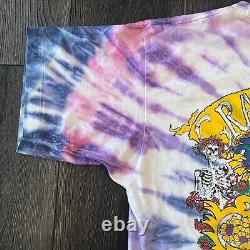 T-shirt rare de la tournée d'automne 1994 du Grateful Dead taille XL, Halloween, style vintage tie-dye