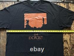 T-shirt vintage de l'exorciste promo du film d'horreur 2XL Pazuzu rare Halloween