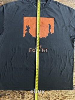 T-shirt vintage de l'exorciste promo du film d'horreur 2XL Pazuzu rare Halloween