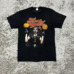 Tee-shirt rare de la tournée d'Halloween de King Diamond Vintage 1989 des années 80