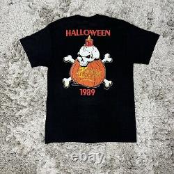 Tee-shirt rare de la tournée d'Halloween de King Diamond Vintage 1989 des années 80