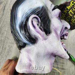 Tête de vampire parlante vintage Spirit Halloween lumineuse avec boîte très rare testée