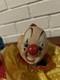 Tête Musicale De Clown Creepy Qui Tourne Halloween Vintage Rare